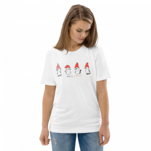 unisex organic cotton t shirt white front 2 617307325c614