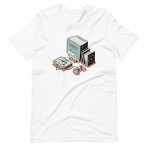 unisex staple t shirt white front 61772f363a0e3