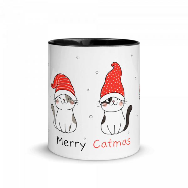 white ceramic mug with color inside black 11oz front 6173043495692